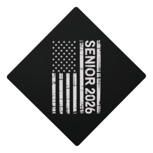 Toque De Diplômé Drapeau américain patriotique de la promotion 2026