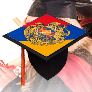 Toque De Diplômé Drapeau arménien et arménien - Étudiants /Casqu