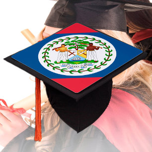 Toque De Diplômé Drapeau Belize & Belize - Étudiants /Casquette uni
