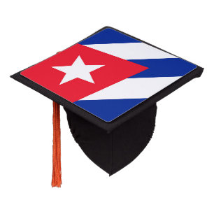 Toque De Diplômé Drapeau Cuba