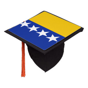 Toque De Diplômé Drapeau de Bosnie-Herzégovine