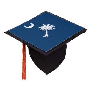 Toque De Diplômé Drapeau de Caroline du Sud