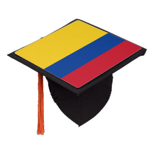 Toque De Diplômé Drapeau de la Colombie
