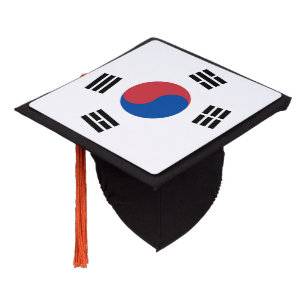Toque De Diplômé Drapeau de la Corée du Sud