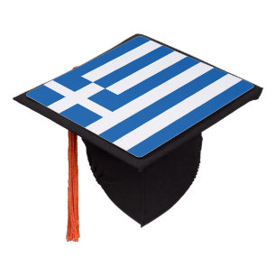 Toque De Diplômé Drapeau de la Grèce