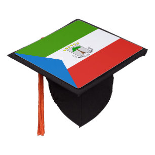 Toque De Diplômé Drapeau de la Guinée équatoriale