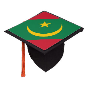 Toque De Diplômé Drapeau de la Mauritanie