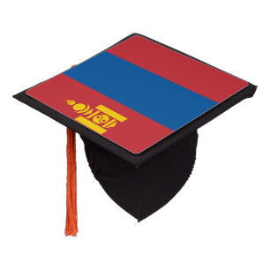 Toque De Diplômé Drapeau de la Mongolie