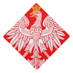 Toque De Diplômé Drapeau de la Pologne Patriotique Football Polska