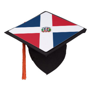Toque De Diplômé Drapeau de la République Dominicaine