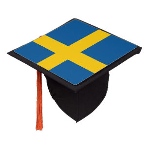 Toque De Diplômé Drapeau de la Suède