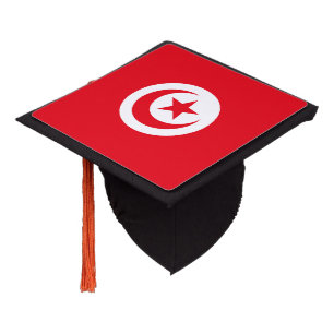 Toque De Diplômé Drapeau de la Tunisie