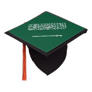 Toque De Diplômé Drapeau de l'Arabie saoudite