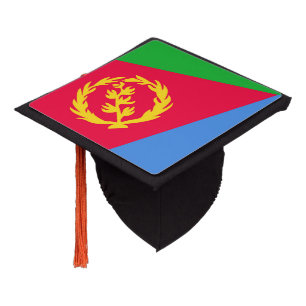 Toque De Diplômé Drapeau de l'Érythrée