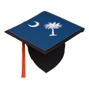Toque De Diplômé Drapeau de l'État de Caroline du Sud