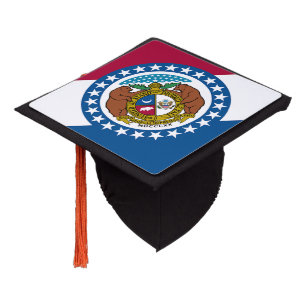 Toque De Diplômé Drapeau de l'État du Missouri