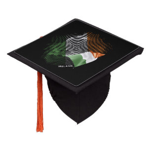 Toque De Diplômé Drapeau de l'Irlande