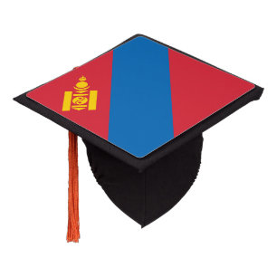 Toque De Diplômé Drapeau de Mongolie