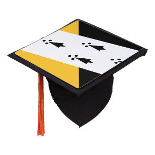 Toque De Diplômé Drapeau de Norfolk Graduation Cap Topper