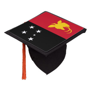 Toque De Diplômé Drapeau de Papouasie-Nouvelle-Guinée