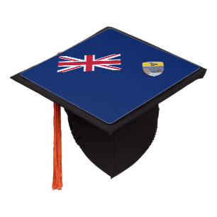 Toque De Diplômé Drapeau de Sainte-Hélène