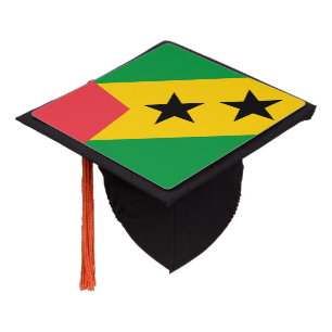 Toque De Diplômé Drapeau de Sao Tomé-et-Principe