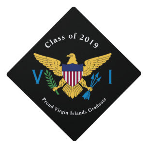 Toque De Diplômé Drapeau des îles Vierges