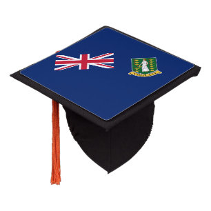 Toque De Diplômé Drapeau des îles Vierges britanniques