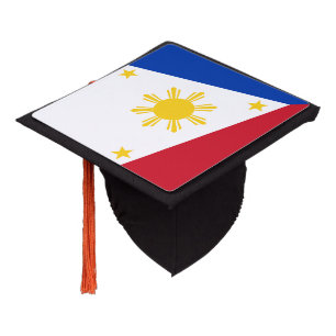 Toque De Diplômé Drapeau des Philippines