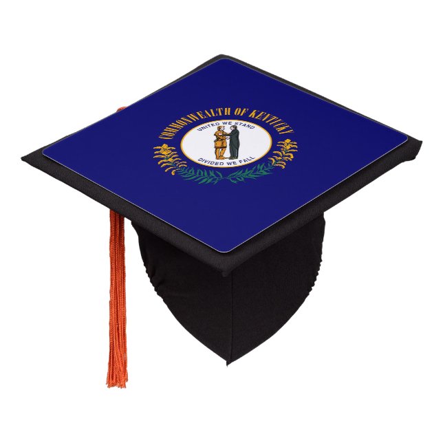 Toque De Diplômé Drapeau d'État du Kentucky (Incliné)