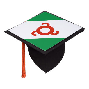 Toque De Diplômé Drapeau d'Ingushetia