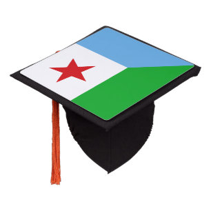 Toque De Diplômé Drapeau Djibouti