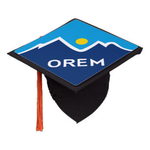 Toque De Diplômé Drapeau d'Orem, Utah