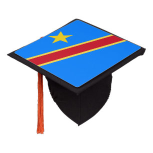 Toque De Diplômé Drapeau du Congo