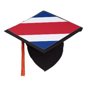 Toque De Diplômé Drapeau du Costa Rica