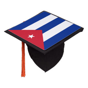 Toque De Diplômé Drapeau du Cuba
