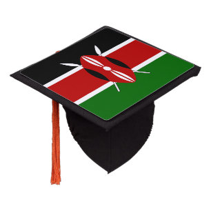 Toque De Diplômé Drapeau du Kenya