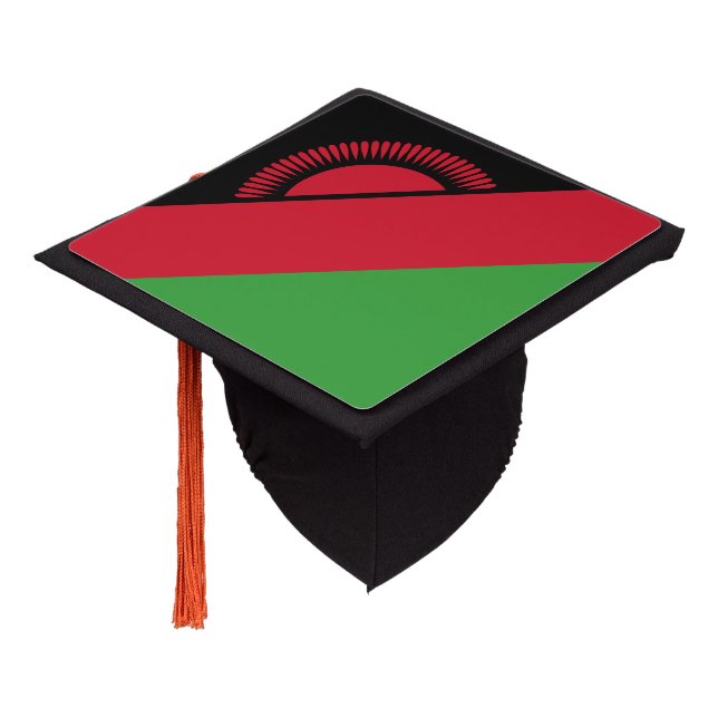 Toque De Diplômé Drapeau du Malawi (Incliné)