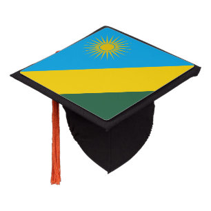 Toque De Diplômé Drapeau du Rwanda