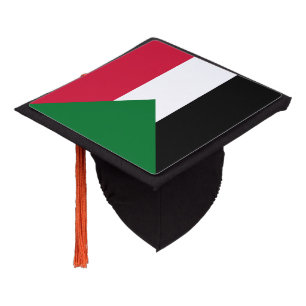 Toque De Diplômé Drapeau du Soudan