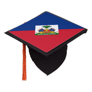 Toque De Diplômé Drapeau Haïti