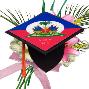 Toque De Diplômé Drapeau haïtien & casquettes Haïti - Étudiants / U