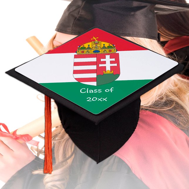 Toque De Diplômé Drapeau hongrois, Emblème / Étudiants (Créateur téléchargé)