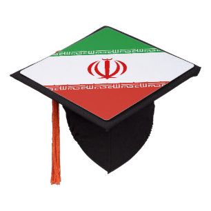 Toque De Diplômé Drapeau iranien