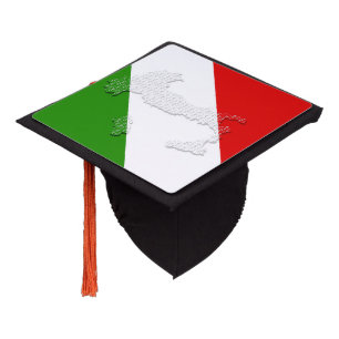 Toque De Diplômé Drapeau italien