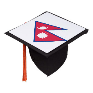 Toque De Diplômé Drapeau népalais (népalais)