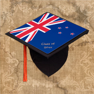 Toque De Diplômé Drapeau Nouvelle-Zélande & Zélande - Étudiants / U