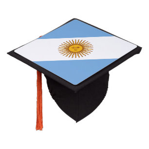 Toque De Diplômé Drapeau Patriotique Argentin