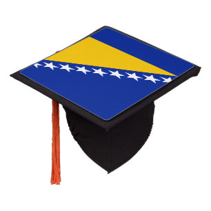 Toque De Diplômé Drapeau patriotique de Bosnie-Herzégovine