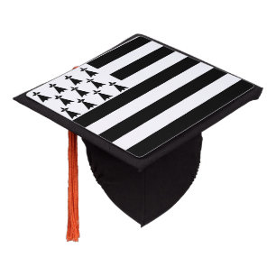 Toque De Diplômé Drapeau patriotique de Bretagne